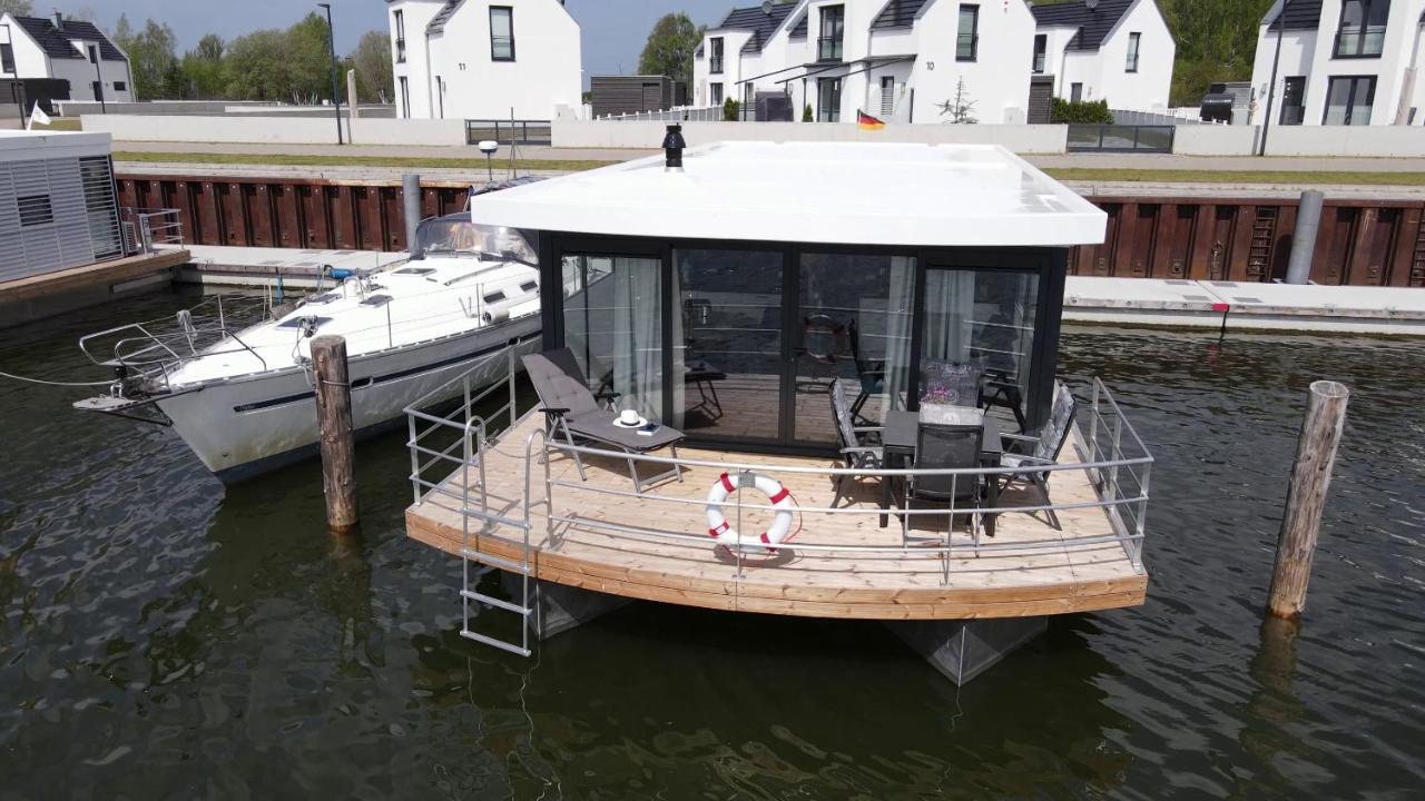 Hausboote Mitten Im Naturschutzgebiet Auf Usedom Villa Peenemunde Buitenkant foto