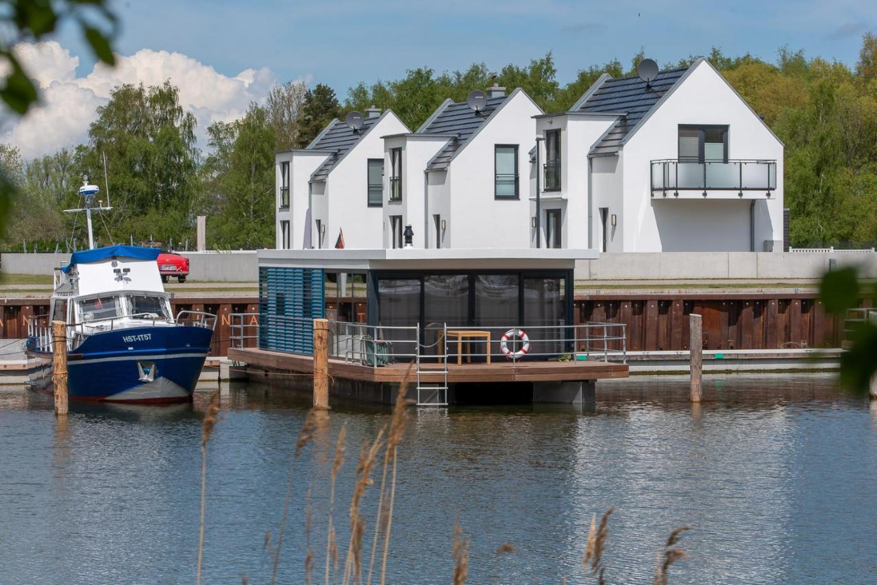 Hausboote Mitten Im Naturschutzgebiet Auf Usedom Villa Peenemunde Buitenkant foto