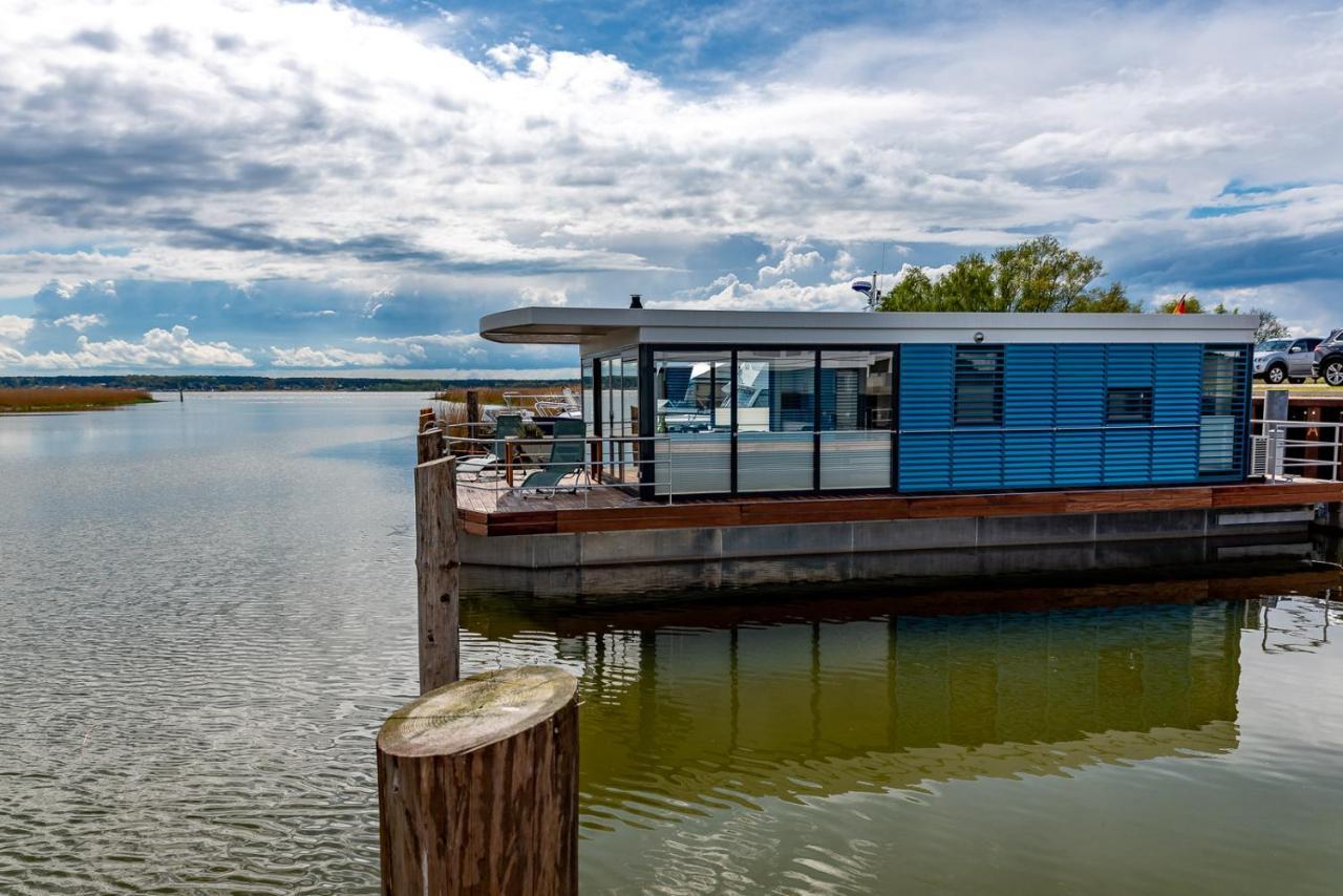 Hausboote Mitten Im Naturschutzgebiet Auf Usedom Villa Peenemunde Buitenkant foto